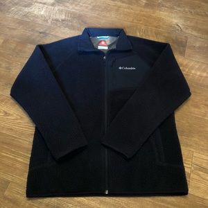 🔴 Columbia men’s black Omni heat jacket